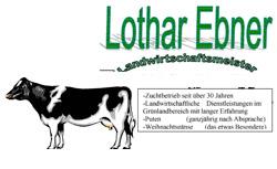 Landwirtschaftsmeister Lothar Ebner